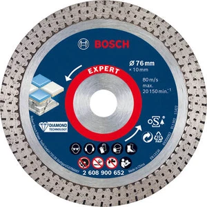 Bosch Expert Hartkeramik Diamanttrennscheibe für Minischleifer 76 mm 76 mm 1,5 mm - Bild 1 von 12