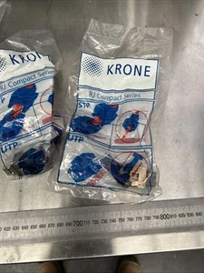 10 x conector corona 5366751x 5e rjk hk rj45 - Imagen 1 de 7