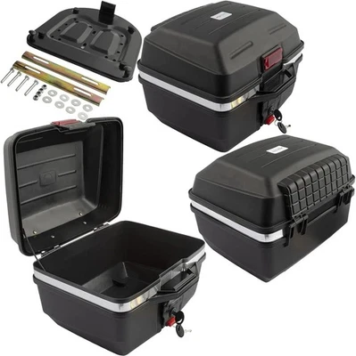 Bauletto Moto Scooter Riflettori Valigia Piastra Universale Sgancio Rapido 29LT - Immagine 1 di 4