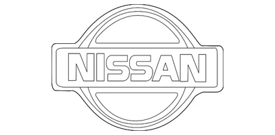 OEM NEW Front Emblem Badge Chrome Frontier NV Pathfinder Xterra 62890-EA500 - Image 1 of 3