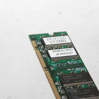 Ricoh B5855140 512MB DDR1 SO-DIMM Memory Module MP201/MP4000/MP5000 Untested - Image 1 of 3