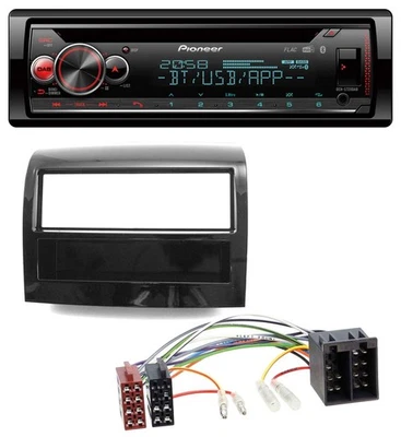 Pioneer MP3 DAB CD Bluetooth USB Autoradio für Fiat Ducato 2011-2021 piano schwa - Bild 1 von 4