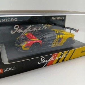1/64 Artwork Time Micro Lamborghini Aventador LP 700-4 Yellow Red Black - Picture 1 of 7