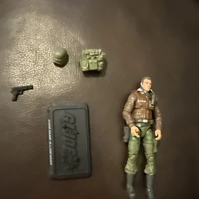 Figura suelta GI Joe 25 aniversario General Hawk 2008 sin tarjeta de archivo Foto 1 de 2