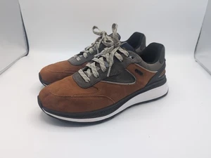 Geox Spherica Resphira Amphibiox Hombres EE. UU. 8 Informal Cuero Zapatilla Marrón Nueva Sin Caja - Imagen 1 de 14