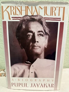 Pupul Jayakar / Krishnamurti A Biography 1st Edition 1986 - Bild 1 von 1