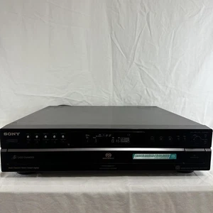 Sony SCD-CE595 Super Audio CD Player 5 Disc Changer SACD DSD 5.1ch Optical Out - Picture 1 of 19
