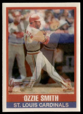1989 Sportflics Ozzie Smith St. Louis Cardinals #105 - Image 1 of 2