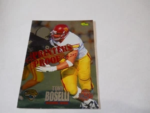 TONY BOSELLI /297 PRINTER'S PROOF JACKSONVILLE JAGUARS 1995 CLASSIC DRAFT - Bild 1 von 2