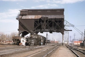 RS Orig RBK Slide UP Union Pacific 4-6-6-4 #3801 Under Coal Tower Columbus NE - Picture 1 of 1