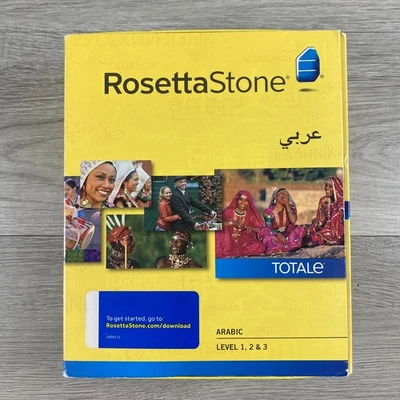 Rosetta Stone Arabic, Level 1, 2 & 3, Version 4, Includes Headphones - Image 1 of 4