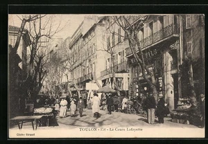 CPA Toulon, Le Cours Lafayette - Picture 1 of 2