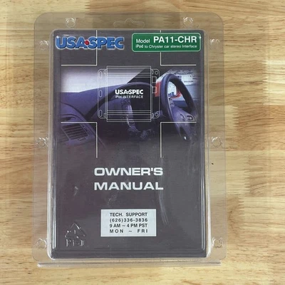 Interfaz iPod PA11-CHR especificaciones de EE. UU. Foto 1 de 4