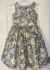 Hermoso Vestido de Verano Niñas Pippa & Julie Mariposa Floral Sin Mangas Talla 10 - Imagen 1 de 4