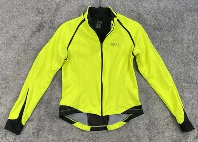Chaqueta mediana Gore Bike Wear ciclismo mangas con cremallera bolsillos traseros reflectante Foto 1 de 4