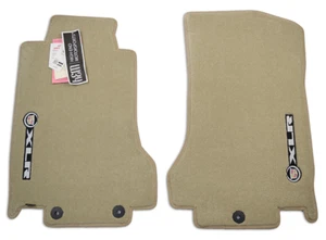 2004-2007 Cadillac XLR Floor Mats Light Neutral Side Logos Premium 32oz In-Stock - Bild 1 von 4
