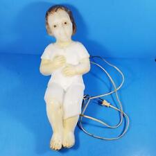 Vintage Blow Mold Baby Jesus 17" Light Cord for Christmas Nativity Manger Empire