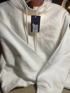 Pullover con capucha blanca Universal Thread: XS - Imagen 1 de 4
