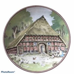 KARL BEDAL Half Timbered Frame Houses Serie“Niedersachsenhaus Bei Thedinghausen” - Picture 1 of 2