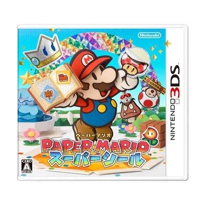 Nintendo 3DS Japan Paper Mario Super Seal Tracking Number from Japan - Image 1 of 4