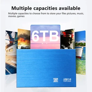 External HDD Hard Disk High-Speed Transmission 6/8/10/12TB USB 3.0 Hard Drive - Picture 1 of 28