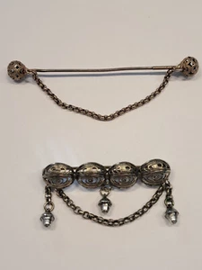 Trachtenschmuck Haarspange Miederbrosche Anstecker filigran - Bild 1 von 2