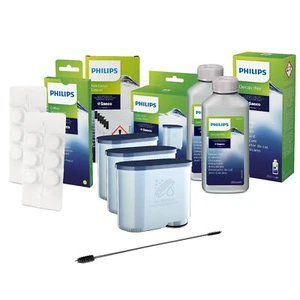 Philips Saeco Pflegeset, Aqua Clean, Wasserfilter, Entkalker CA6700, Fettlöser - Bild 1 von 15