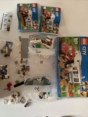LEGO 60182 City Pickup & Caravan  Incomplete Uncounted - Image 1 of 4