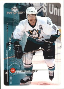 1998-99 Upper Deck MVP Anaheim Ducks Hockey Card #2 Teemu Selanne