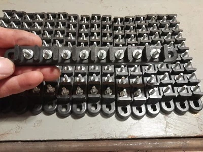 EATON COOPER MAGNUM TERMINAL BLOCK 8 POSITION NEW C4559-8 TB-8 NICE PARTS - Image 1 of 4