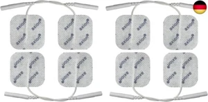 8 TENS Elektroden-Pads 40x40 mm - Universal-Elektroden für TENS & EMS - - Bild 1 von 5