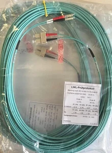 LWL Patchkabel Glasfaser LC- SC Duplex OM3 Neu inkl. MwSt. -u. Rechnung - Neu - Bild 1 von 8
