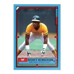 2022 TBT #40 -1991 Topps Terminator 2 #120 ⚾️ Rickey Henderson ⚾️ Oakland A’s