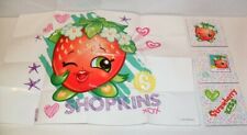 SHOPKINS COLLECTOR'S TIN STRAWBERRY KISS MINI MAGNET SET & POSTER AS PICTURED