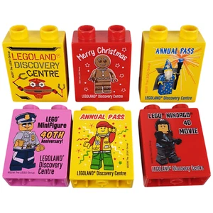 Lego Duplo PROMOTIONAL Bricks Legoland Crab Christmas Annual 2017/18 Set of 6 Vg - Picture 1 of 14