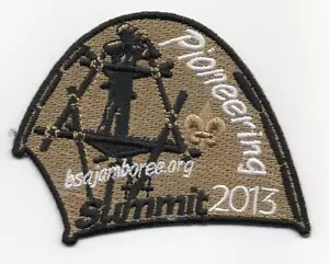 2013 National Jamboree Promo Tent Patch Series, Pioneering, Mint! - Picture 1 of 1