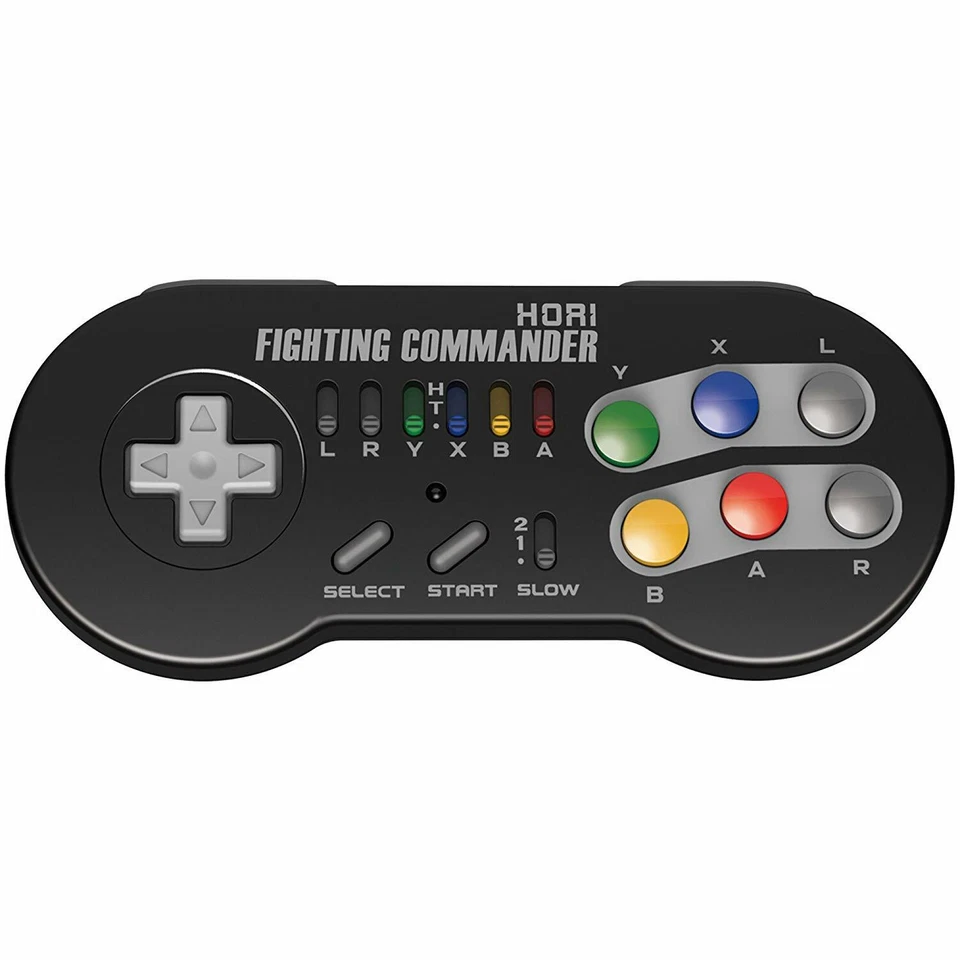 HORI NCS-001 Fighting Commander For Nintendo Super Famicom Classic Mini SNES - Image 1 of 4