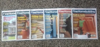 6 Fine Homebuilding 2011 - DIY, Remodel, Finishing, Energy, Installation, Repair - Image 1 of 2