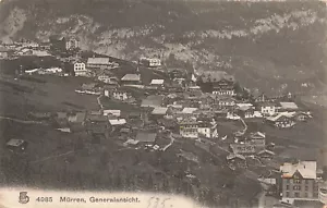 MURREN GENERALVIEW SUIZA SUIZA SUIZA VINTAGE POSTAL 120423 S - Imagen 1 de 2