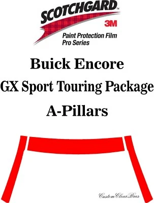 3M Scotchgard Paint Protection Pro Series 2020 2021 2022 Buick Encore GX Sport - Image 1 of 3
