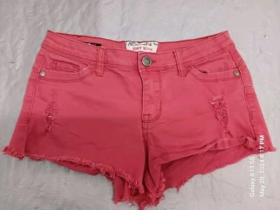 Daisy dukes Hot Kiss cut offs jean shorts Size S / W26 Rise 9" - Image 1 of 4