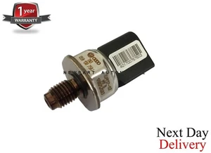 FUEL HIGH PRESSURE RAIL SENSOR to AUDI A4 A5 A6 A8 Q7 2.7 3.0 4.2 TDI VW TOUAREG - Picture 1 of 3