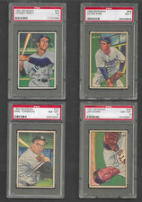 Jim Hearn #49 1952 Bowman Baseball Card - Graded PSA 8 - ONE CARD ONLY