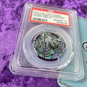 PSA 10 2020 Gigantamax Charizard Pokémon japanische Münze Promo Edelstein neuwertig Pokecoin - Bild 1 von 5