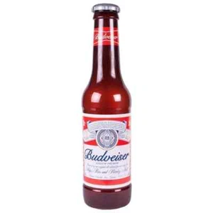 Giant Budweiser Money Bottle Coins Savings Plastic Box Pot Piggy Bank 2FT Tall - Picture 1 of 1