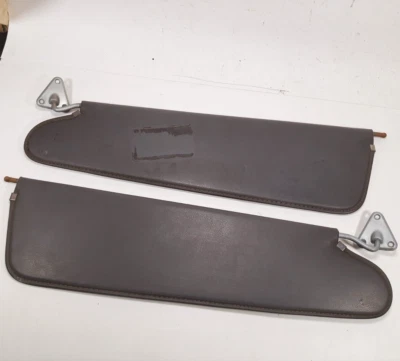 1979-1997 Dodge Ram VAN B150 B250 B350 Left Right Driver Sun Visor DARK GRAY - Image 1 of 4