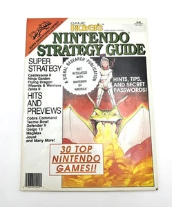 Game Players Nintendo Strategy Guide Vol 1 #2 1988 Vintage Magazine VGC - Picture 1 of 2