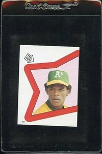 1983 TOPPS STICKERS #159 RICKEY HENDERSON HOF OAKLAND ATHLETICS 