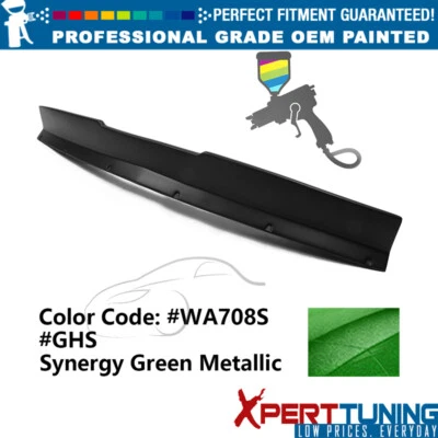 For 10-13 Chevrolet Camaro IKON PP #WA708S Synergy Green Metallic Trunk Spoiler Foto 1 de 4