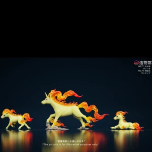 Estatua de resina ZaoWuGuan Studio Rapidash modelo Ponyta pedido anticipado escala 1/20 - Imagen 1 de 6